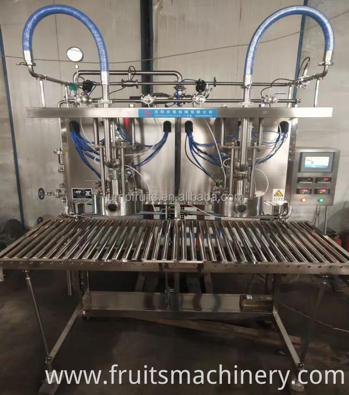 Liquid Sauce Jam Cream Pulp BIB Aseptic Filling Machine